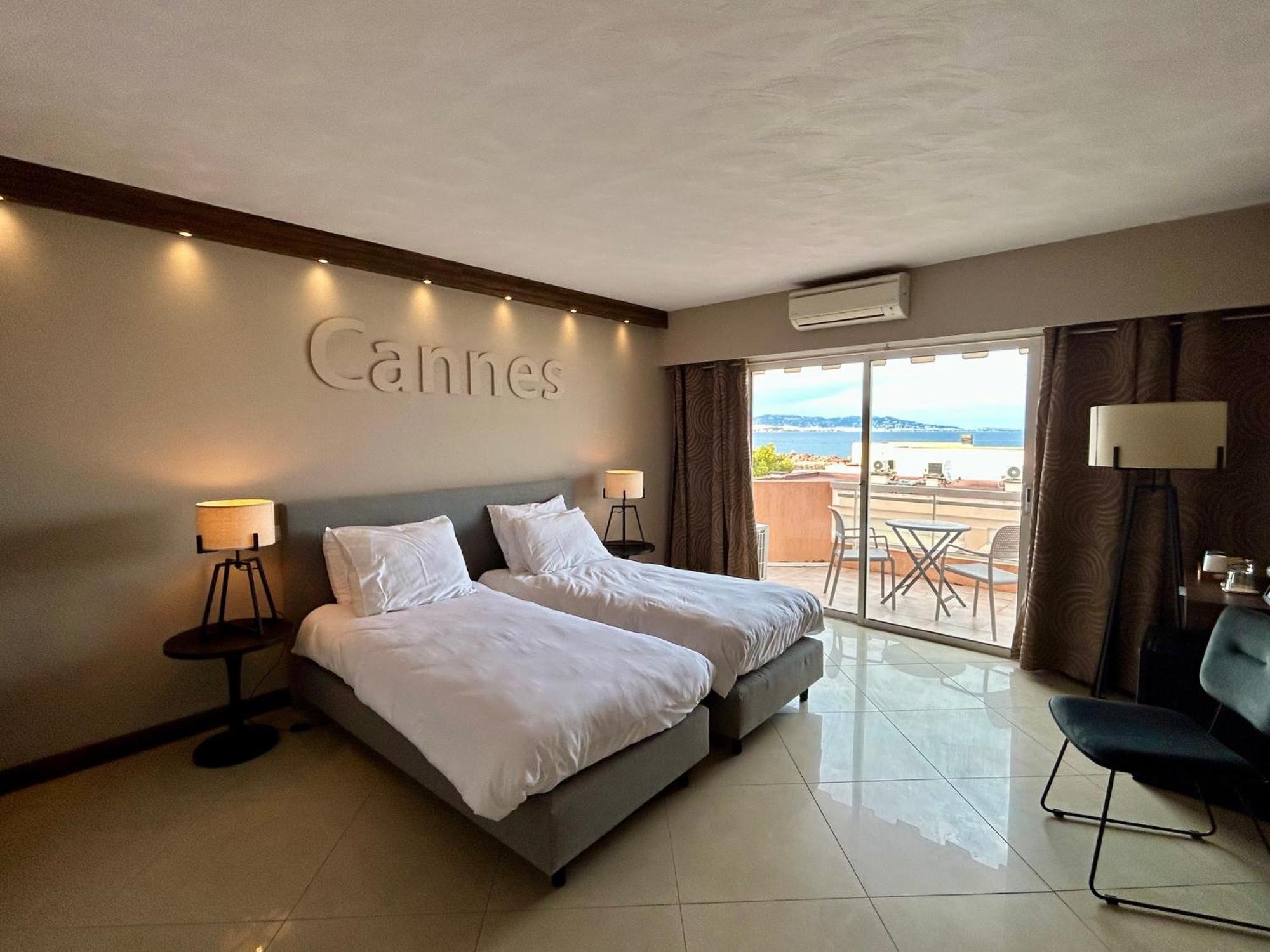 Riviera Beach Hotel Mandelieu Kültér fotó