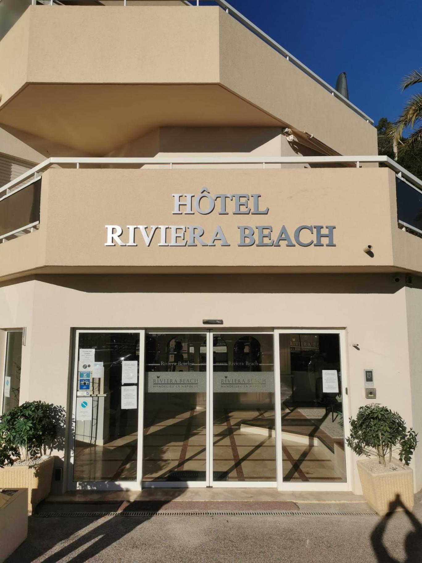 Riviera Beach Hotel Mandelieu Kültér fotó